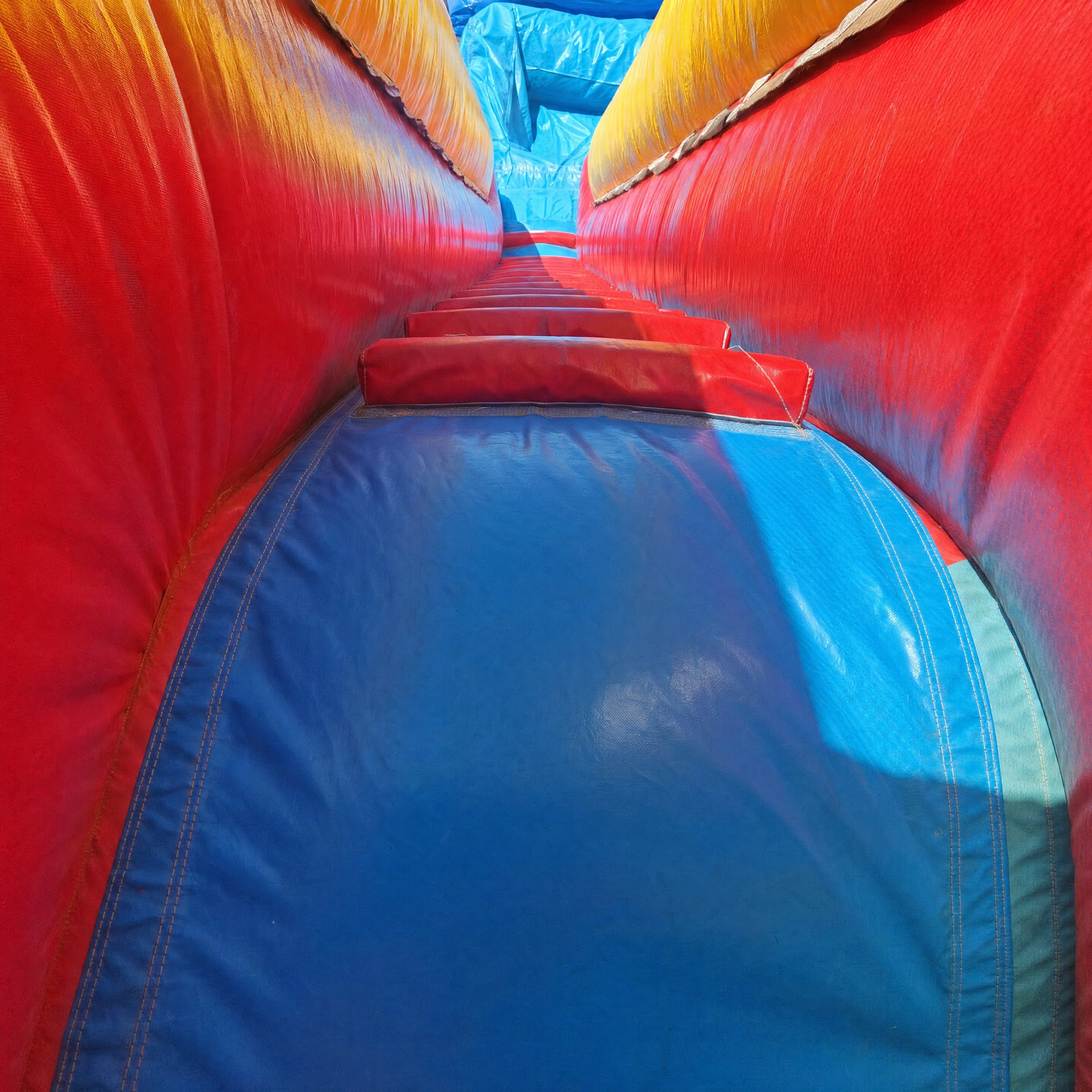 Interior climbing lane view inside the Cone Top Water Slide