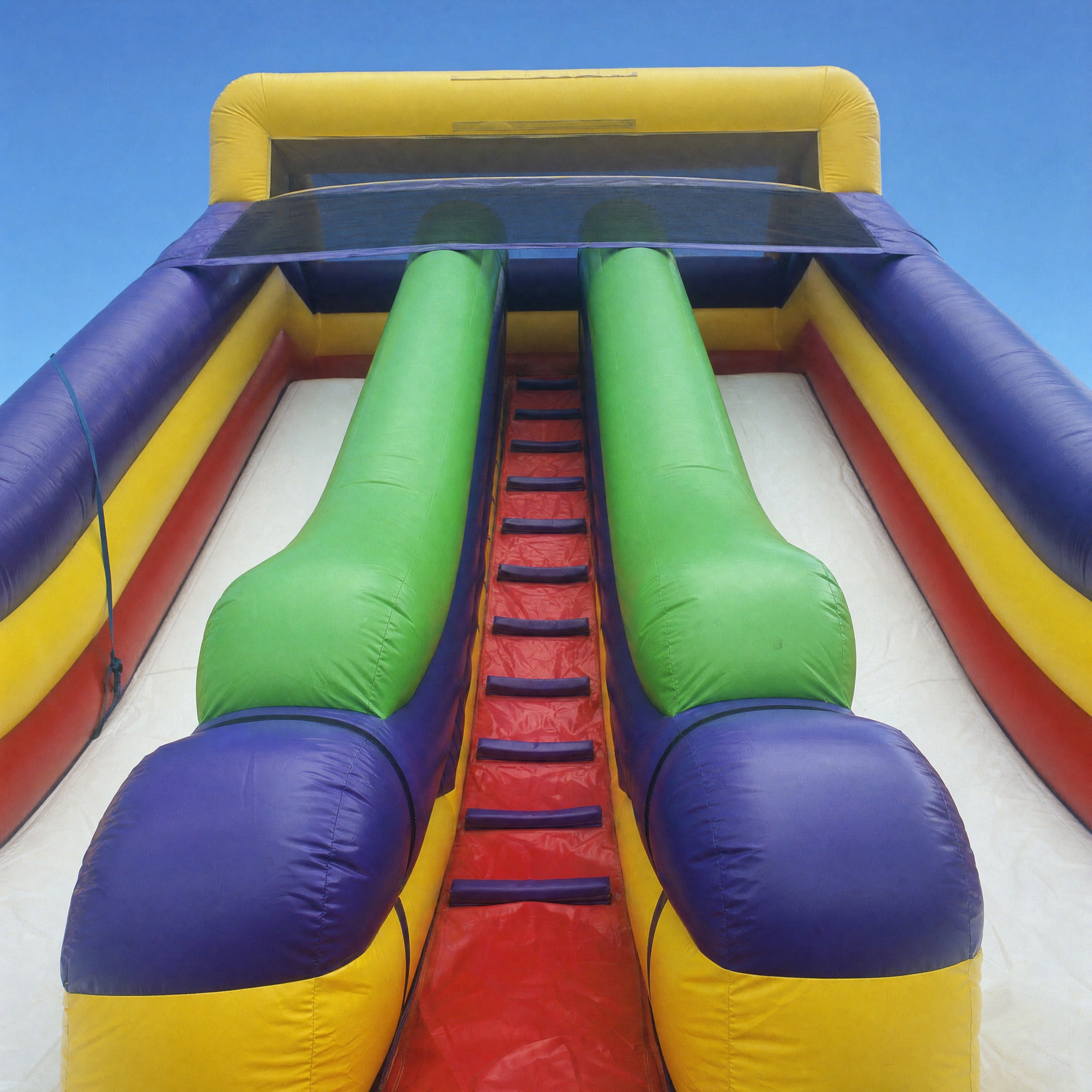 Double lane dry slide climbing lane interior detail