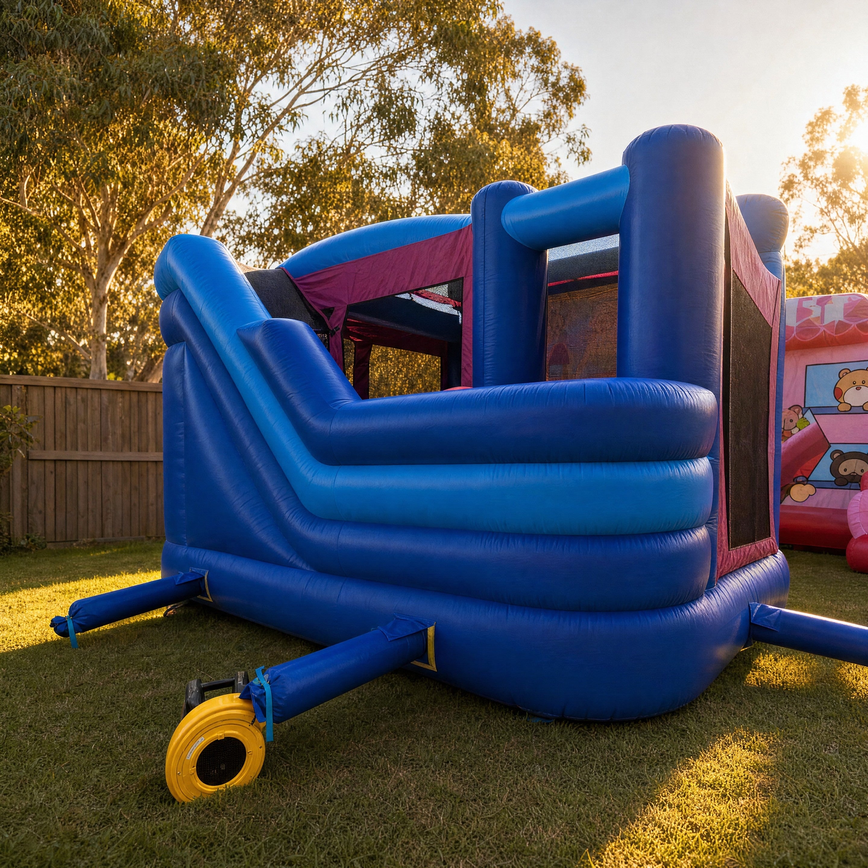 Frozen C7 Combo Castle side profile showing the slide and full unit
