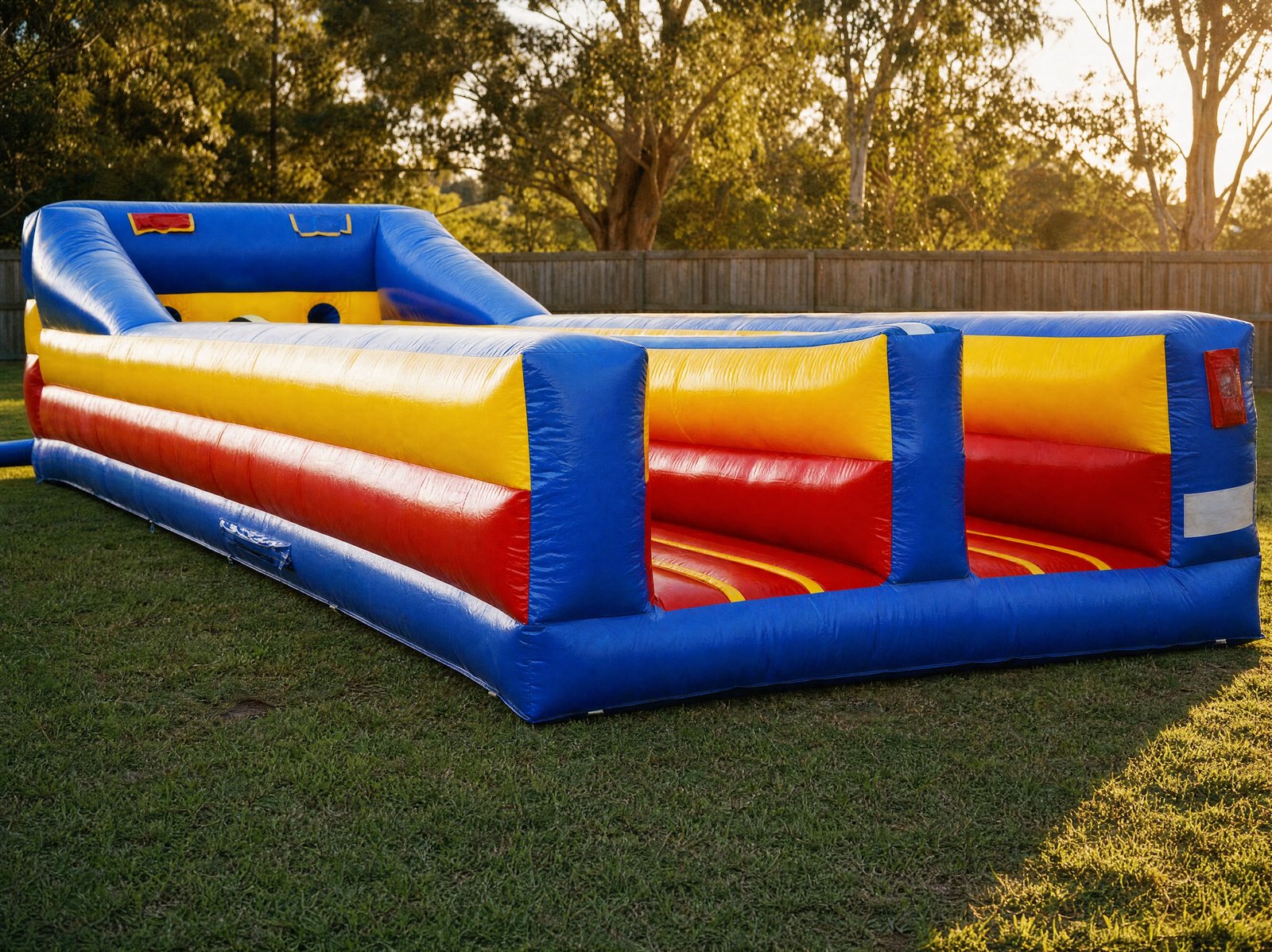 Horizontal bungee run hire - wide desktop hero view